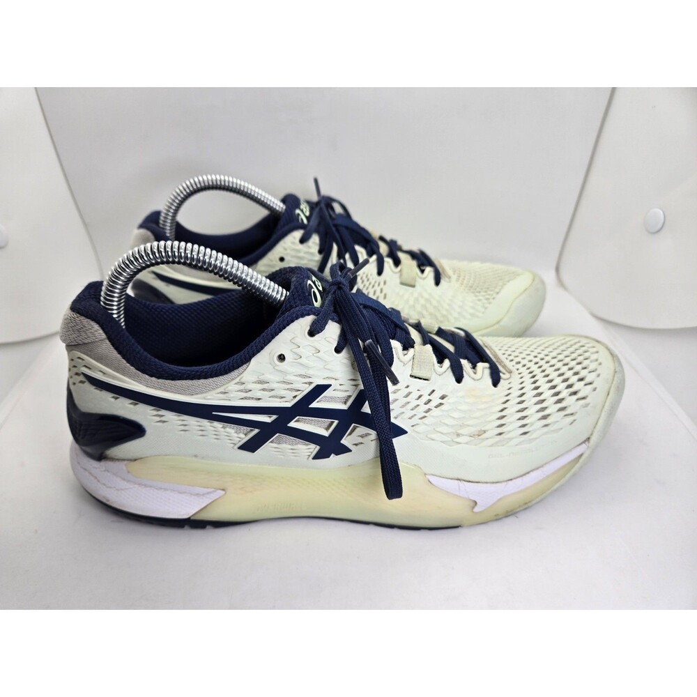 Asics Gel Resolution 9 Tennis Shoes Women's 8.5 Pale Mint Blue Athletic Sneakers